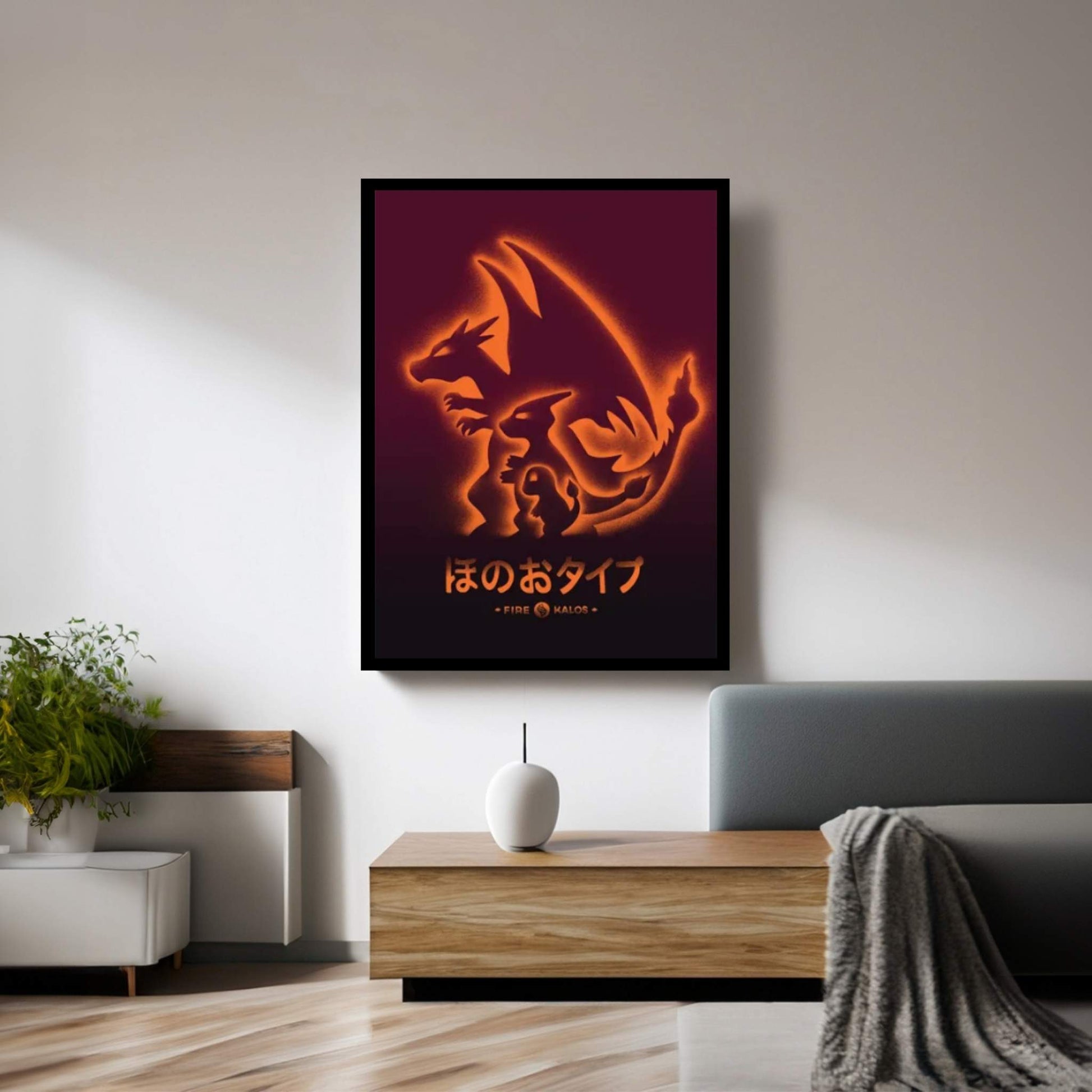 Pokémon - Charizard Canvas Wall Art - Y Canvas