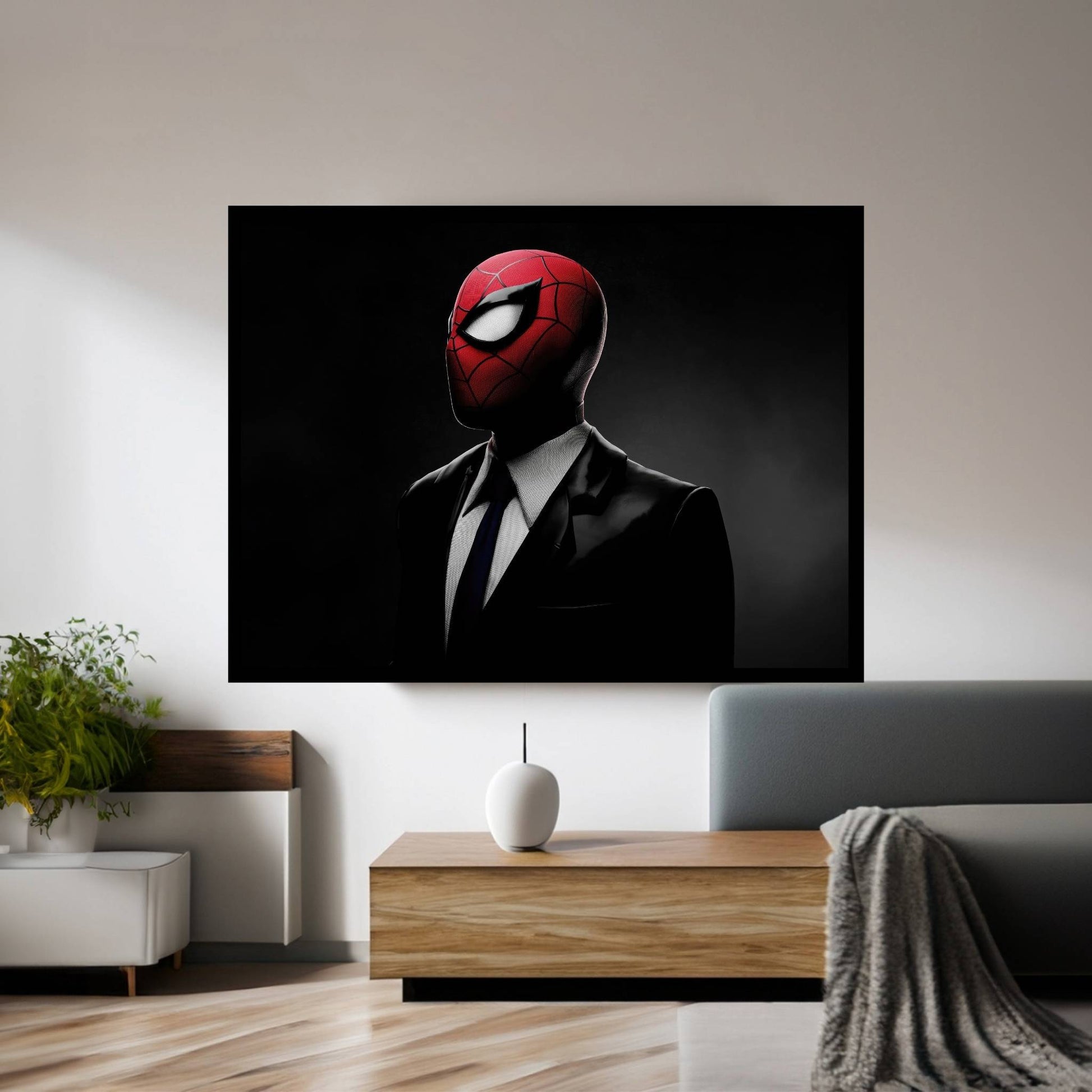 Spiderman Canvas Wall Art - Y Canvas