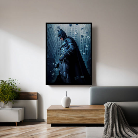 The Dark Knight Batman Canvas Wall Art - Y Canvas