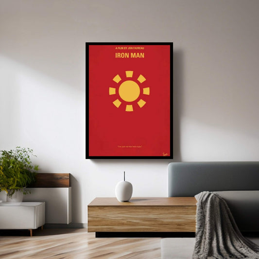 Iron Man 1 Poster Canvas Wall Art - Y Canvas