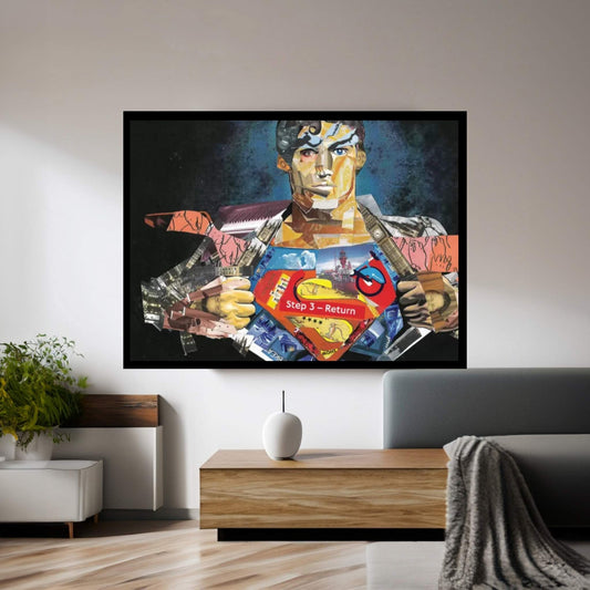 Superman I Canvas Wall Art - Y Canvas