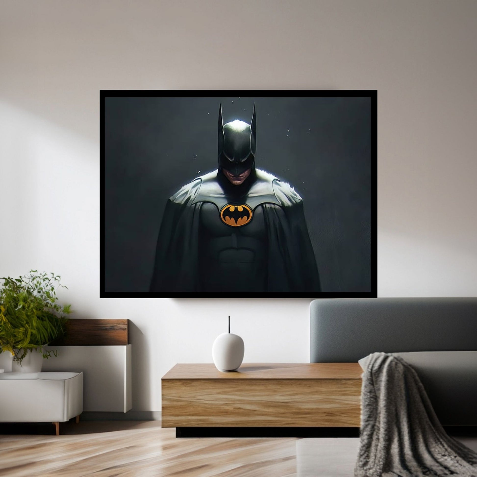 Batman Canvas Wall Art - Y Canvas