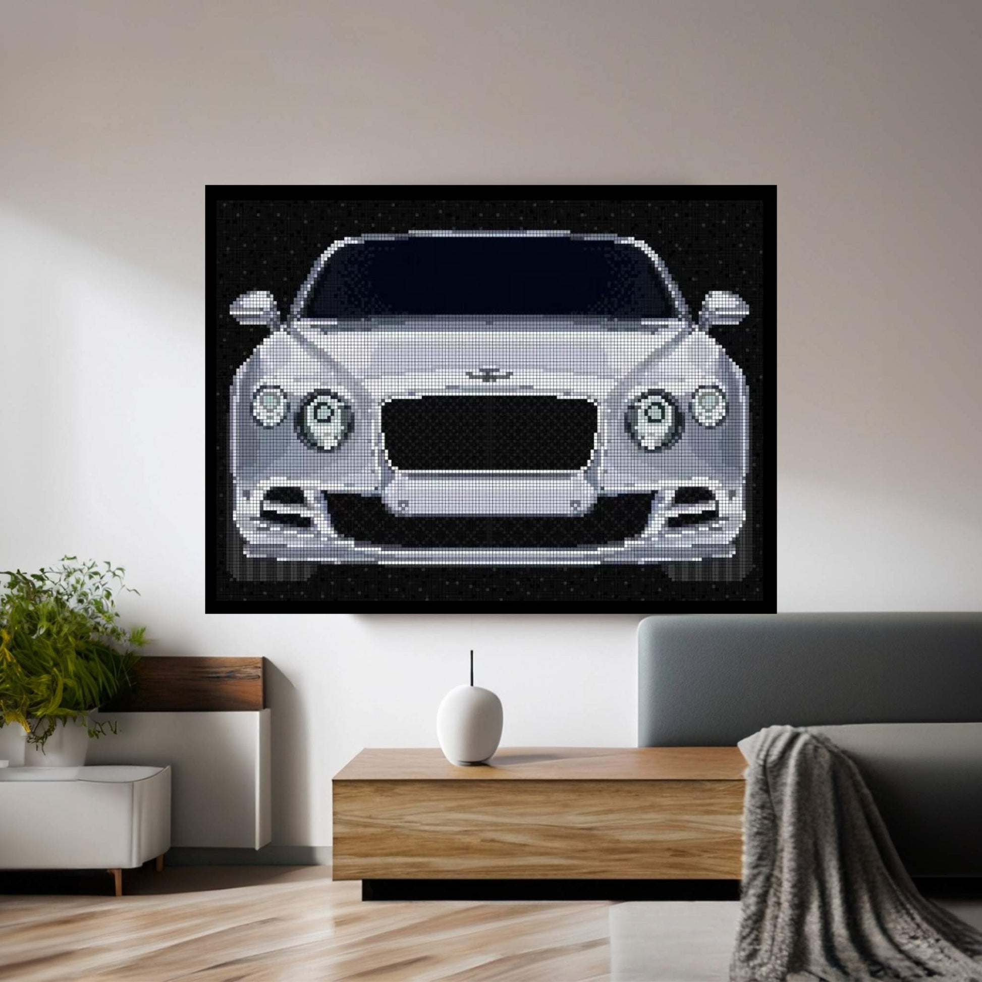 Continental GT Canvas Wall Art - Y Canvas