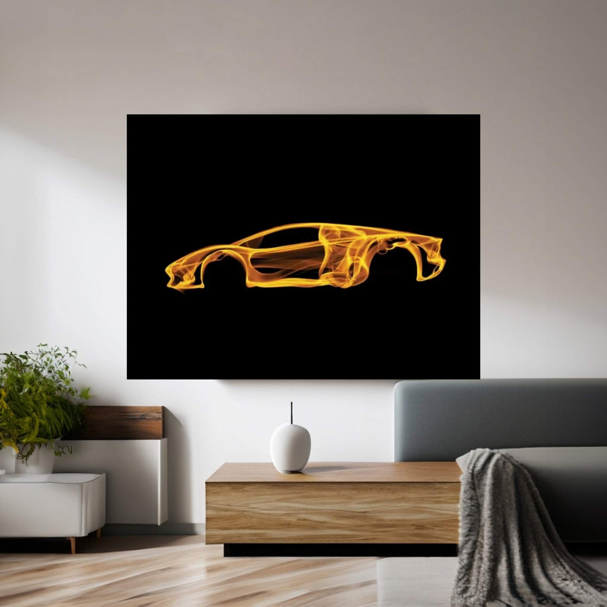 Lamborghini Aventador Canvas Wall Art - Y Canvas