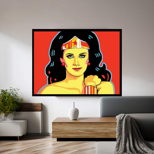 Wonder Woman Canvas Wall Art - Y Canvas