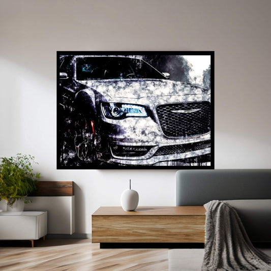 2018 Chrysler 300S Canvas Wall Art - Y Canvas