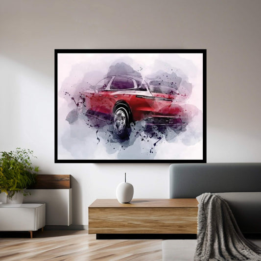 2021 Mercedes-Maybach Eqs Suv Exterior Canvas Wall Art - Y Canvas