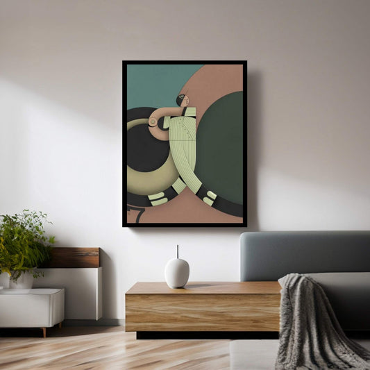 The Mick Canvas Wall Art - Y Canvas