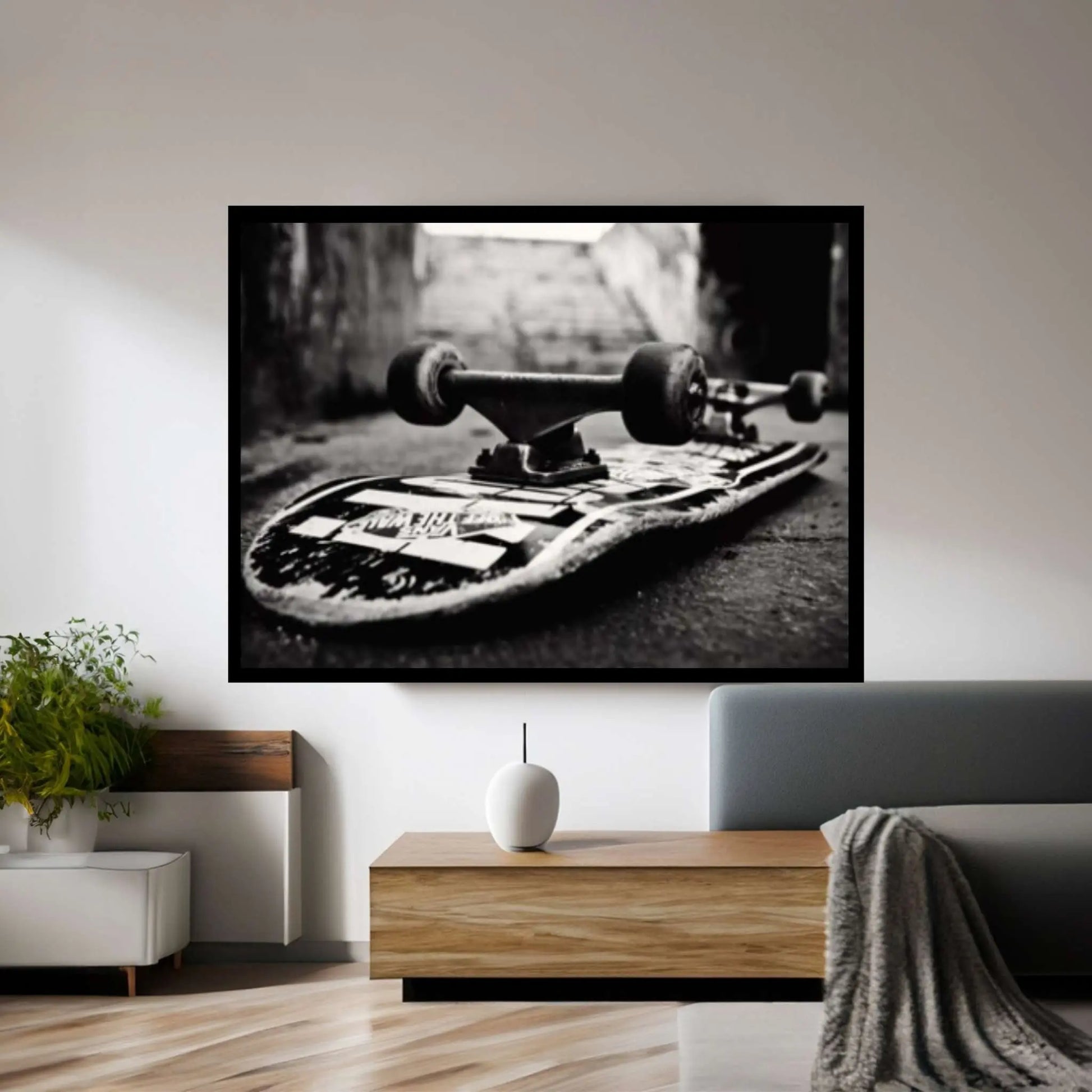 Vanz Off Skater Canvas Wall Art Design - Y Canvas