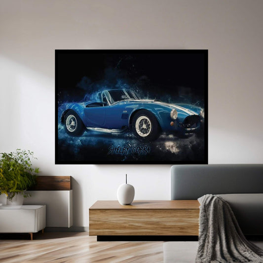 Shelby Cobra Canvas Wall Art - Y Canvas