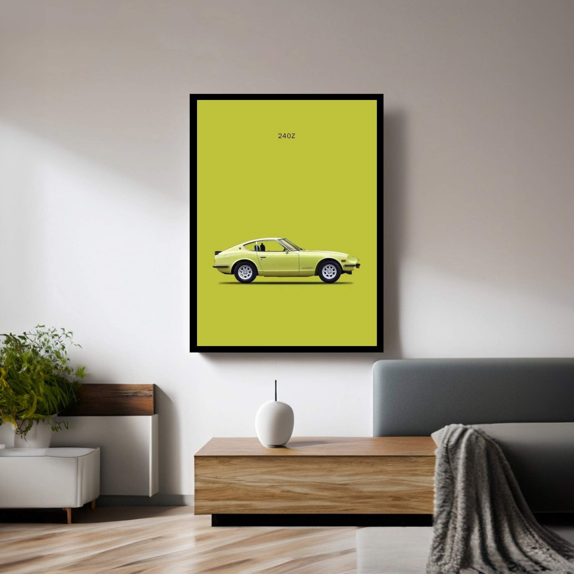 1969 Datsun 240Z Canvas Wall Art - Y Canvas