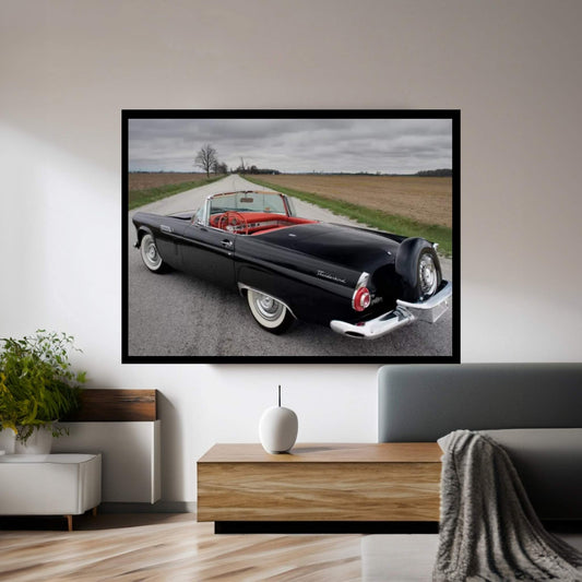 Ford Thunderbird, 1956 Canvas Wall Art - Y Canvas