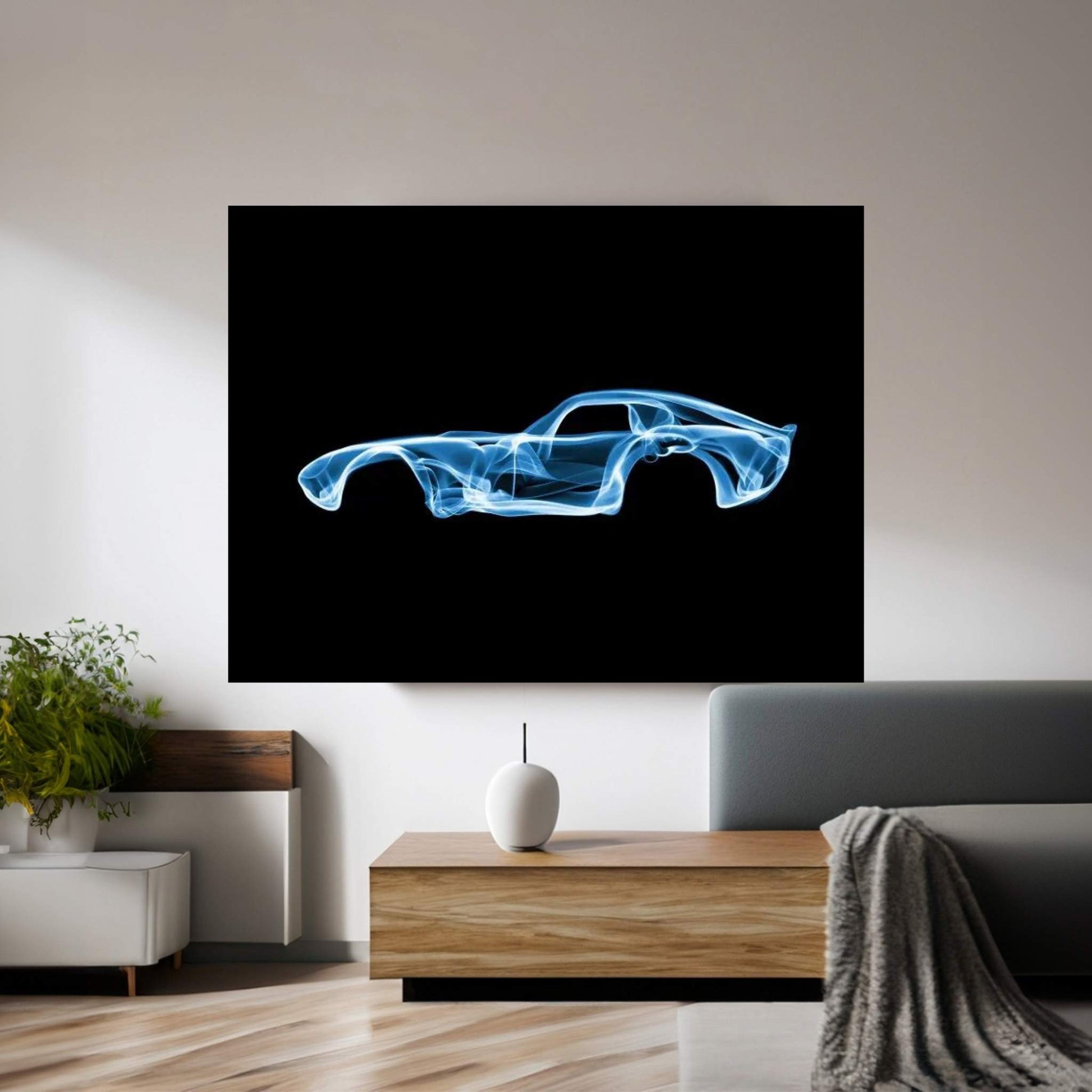 Shelby Daytona Canvas Wall Art - Y Canvas