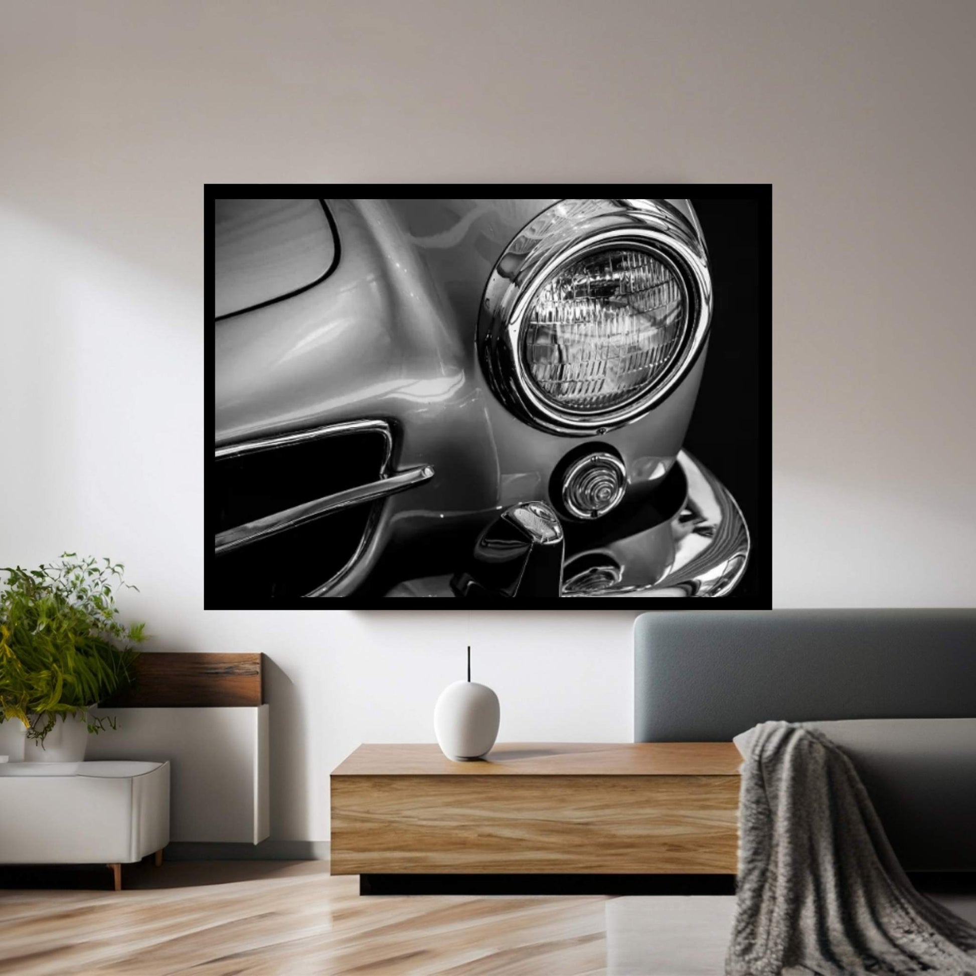 Car Lovers IX Canvas Wall Art - Y Canvas