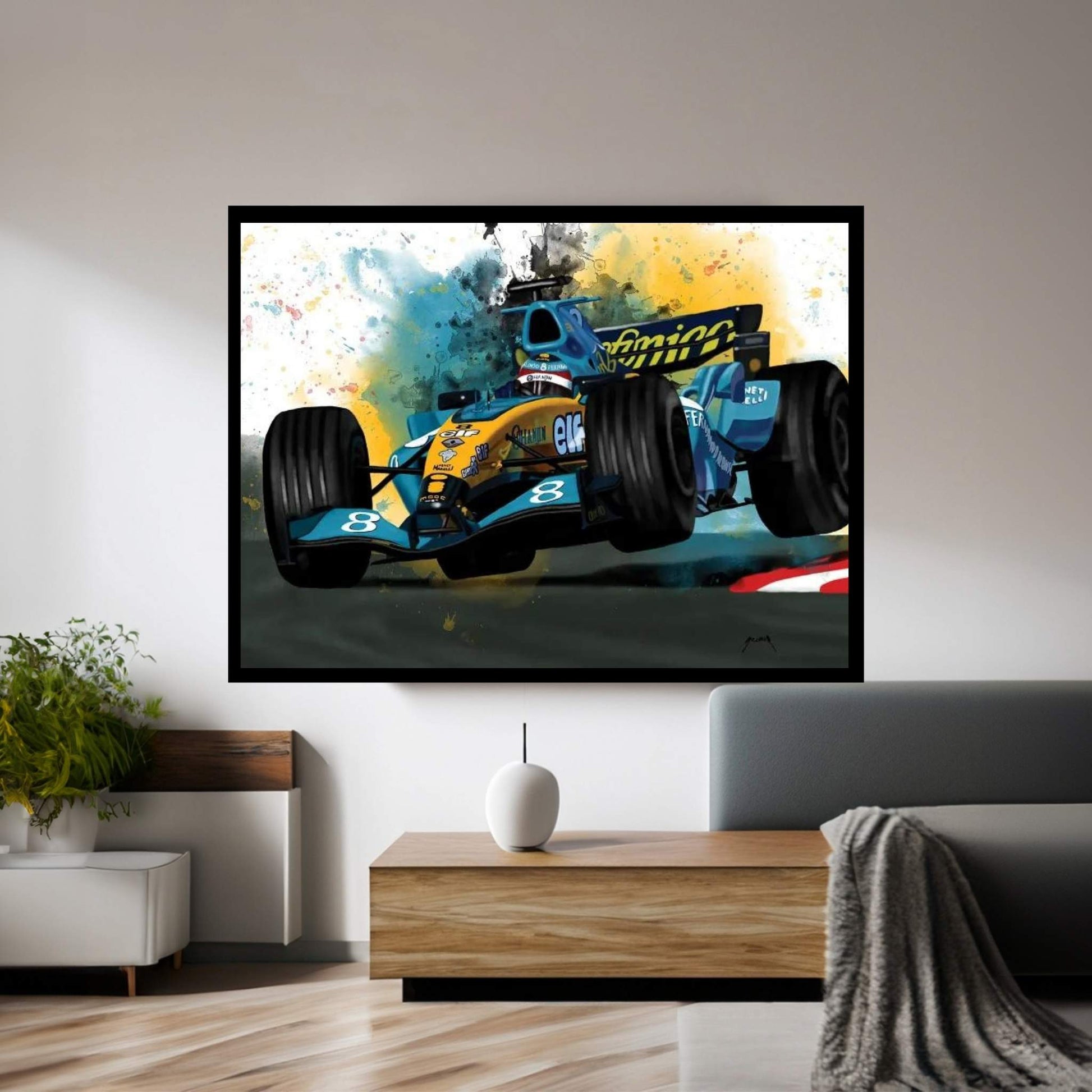 2004 Alonso Canvas Wall Art - Y Canvas