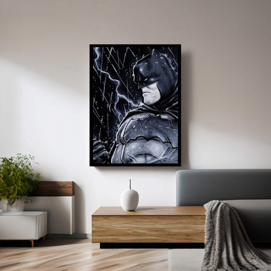 The Dark Knight Canvas Wall Art - Y Canvas