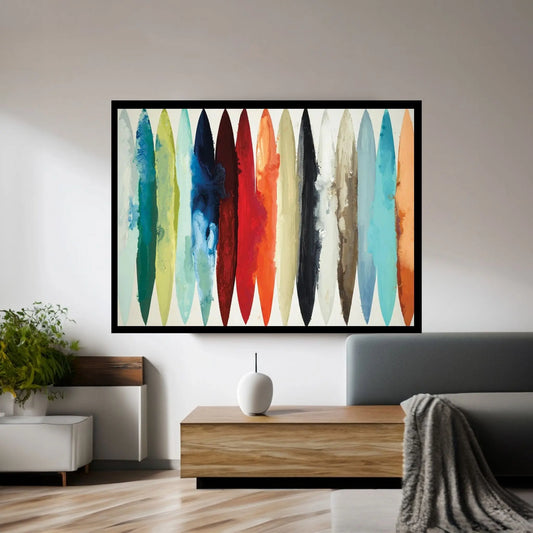 Even Flow Canvas Wall Art - Y Canvas