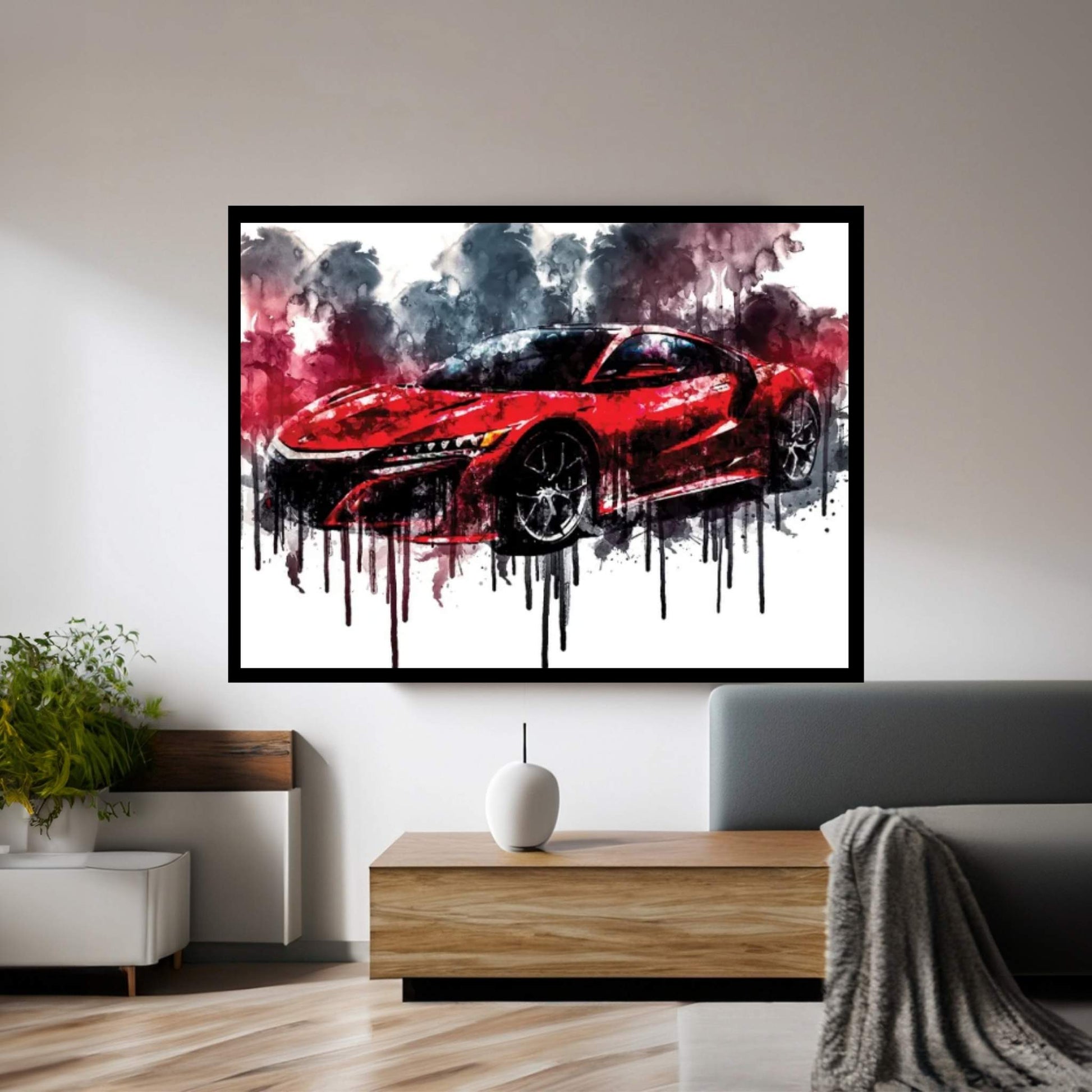 2017 Honda NSX Canvas Wall Art - Y Canvas