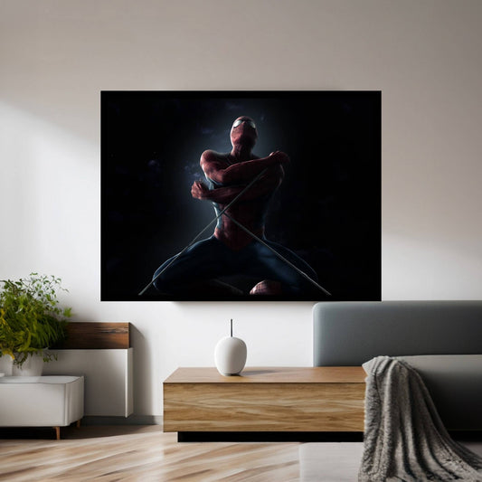 Spiderman Canvas Wall Art - Y Canvas