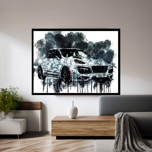 2017 Techart Magnum Sport 30 Years Vehicle CCXCIII Canvas Wall Art - Y Canvas