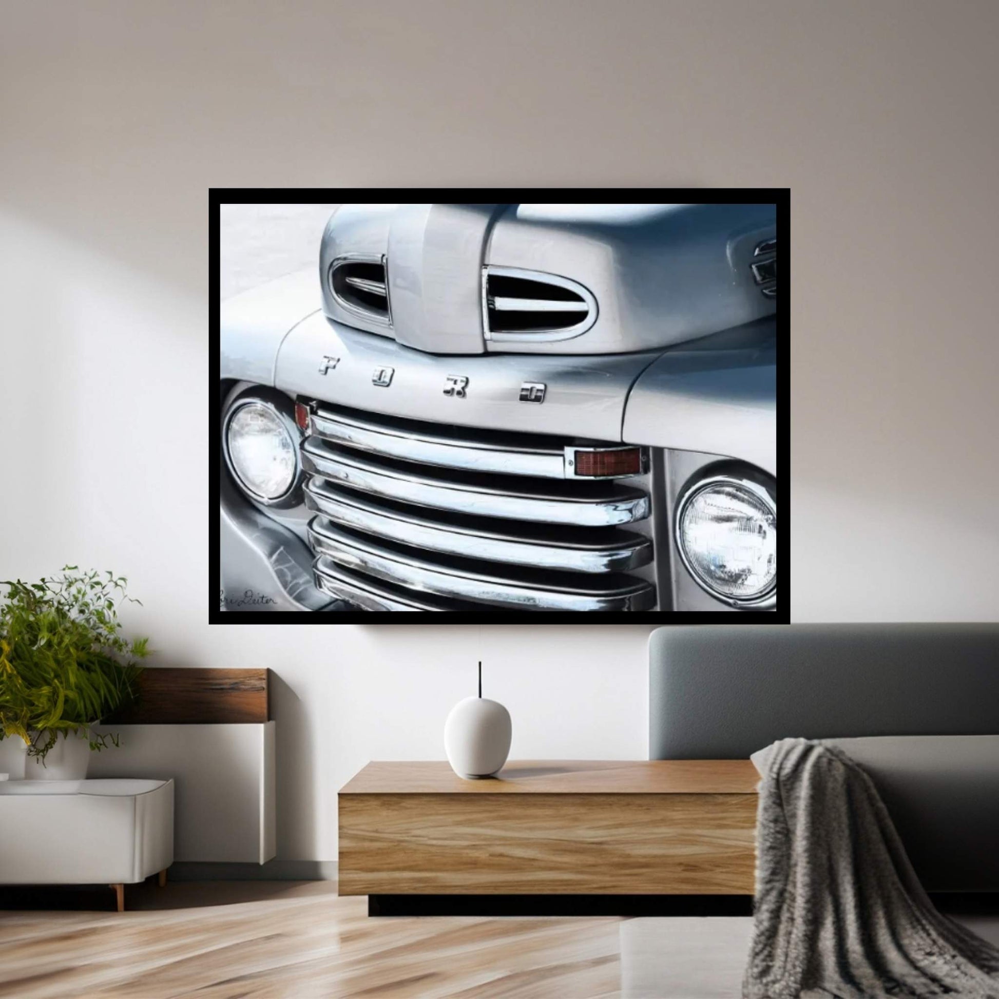 Tough Like a Ford Canvas Wall Art - Y Canvas