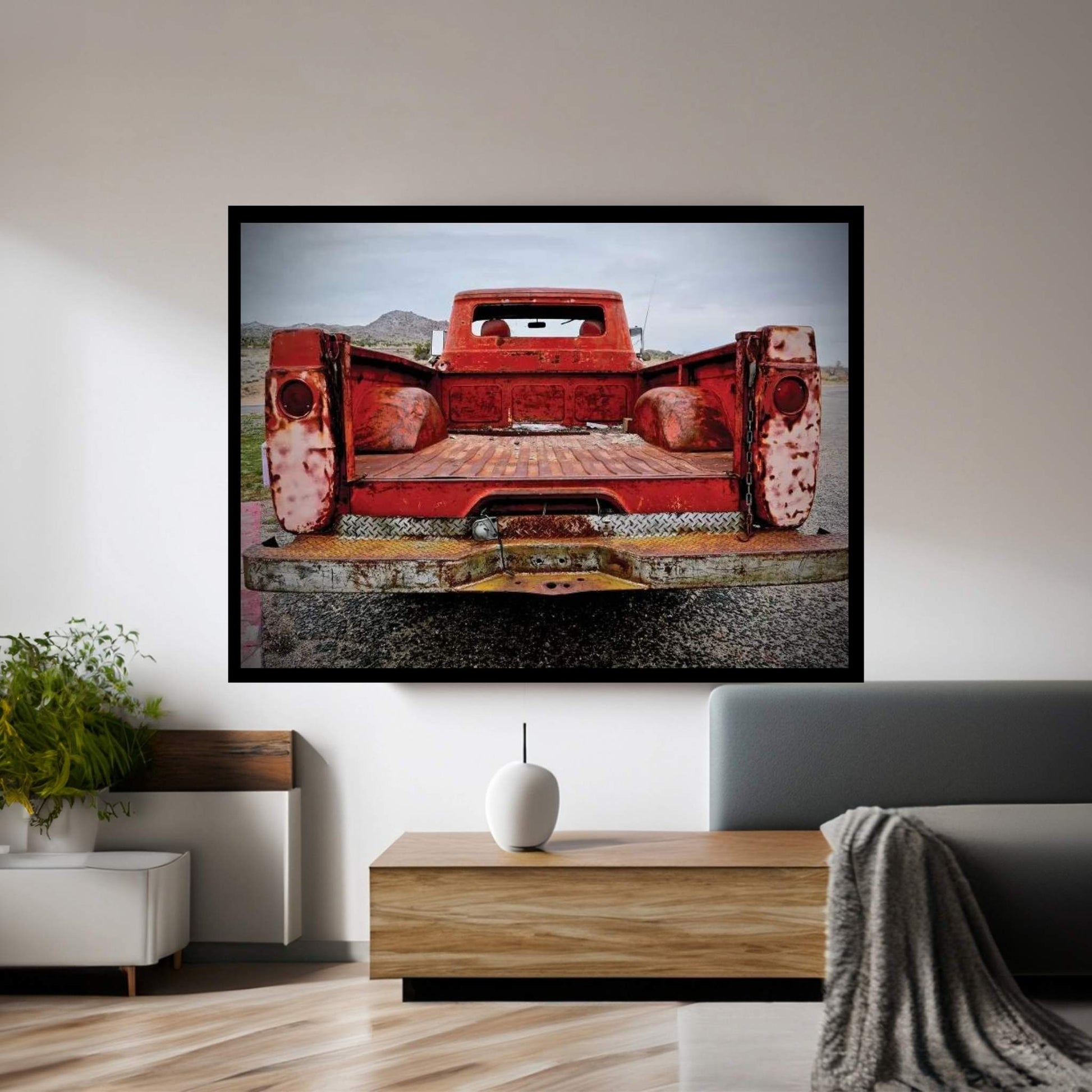 Back End Pickup Canvas Wall Art - Y Canvas