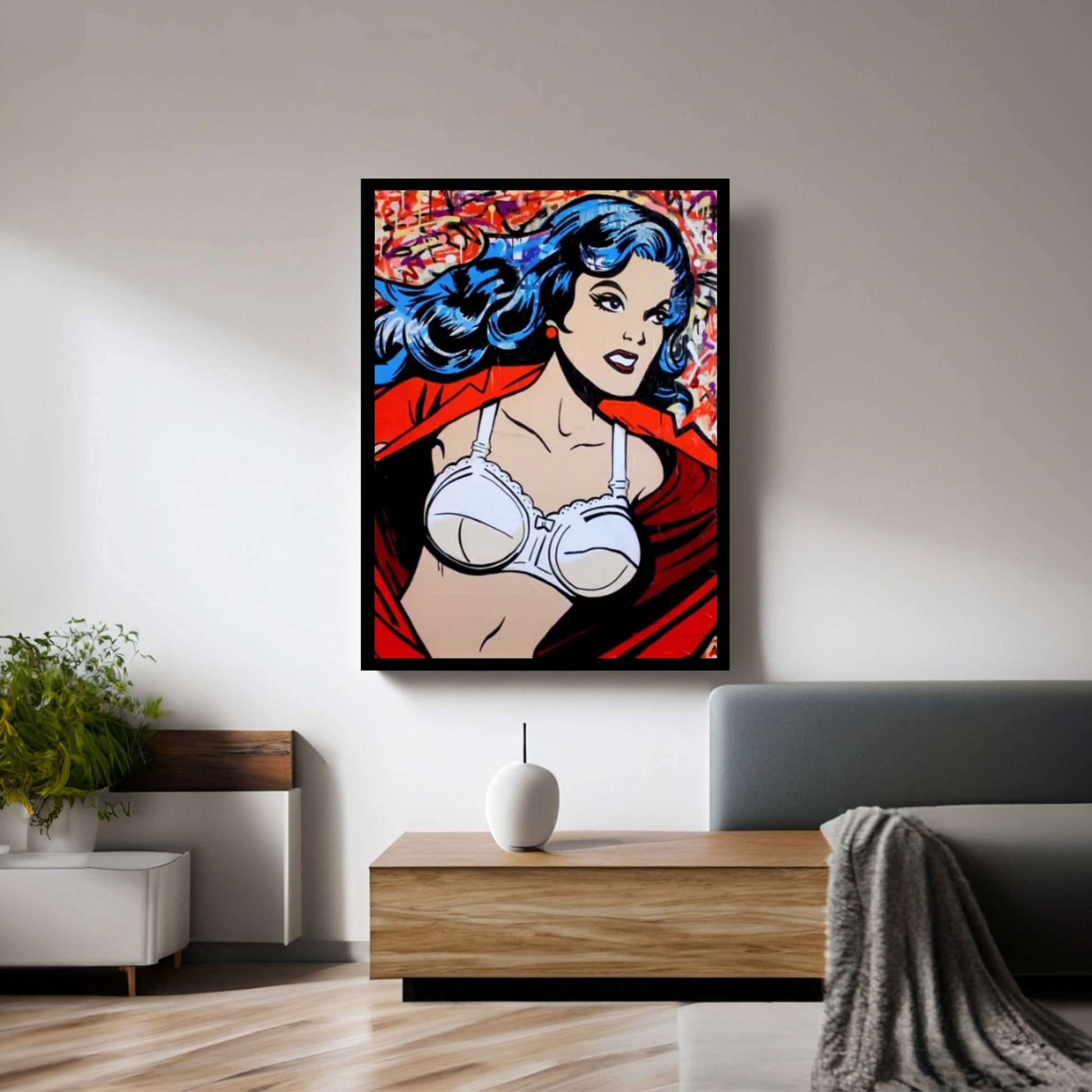 Wonder Woman II Canvas Wall Art - Y Canvas