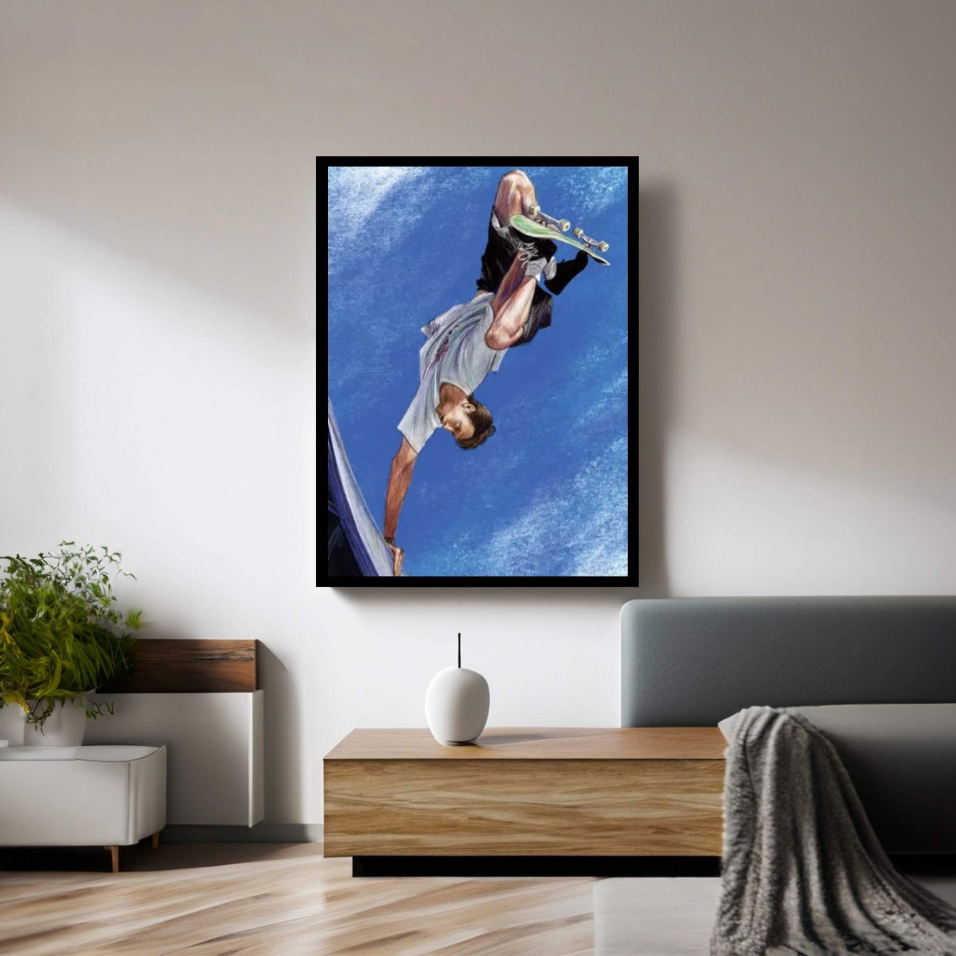 Tony Hawk Canvas Wall Art - Y Canvas