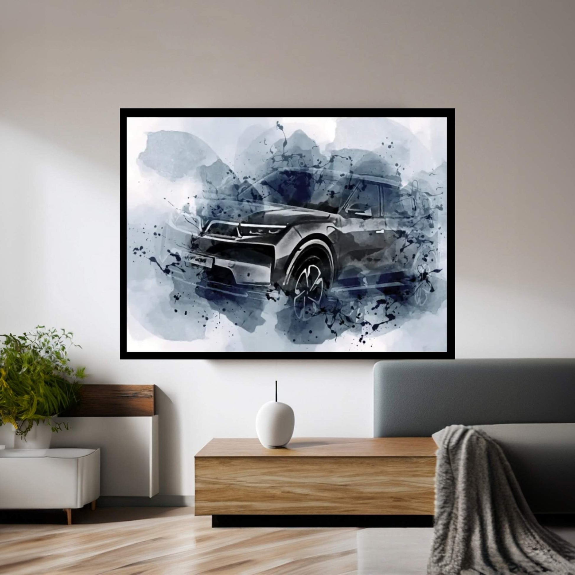 Vinfast Vf E36 2021 Full-Size Crossover Exterior Canvas Wall Art - Y Canvas