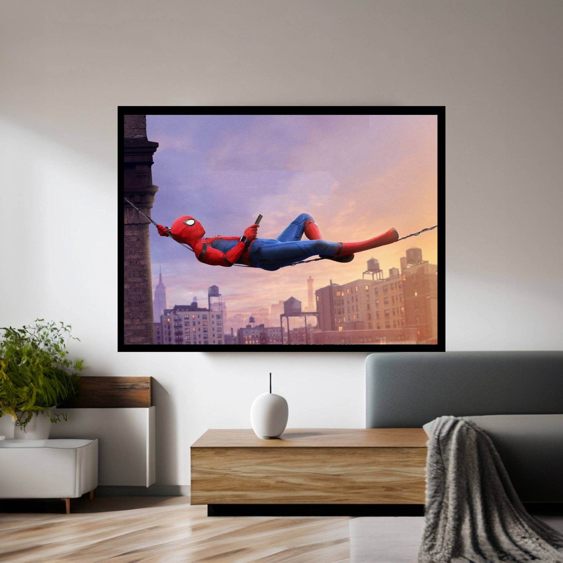 Spiderman Canvas Wall Art - Y Canvas