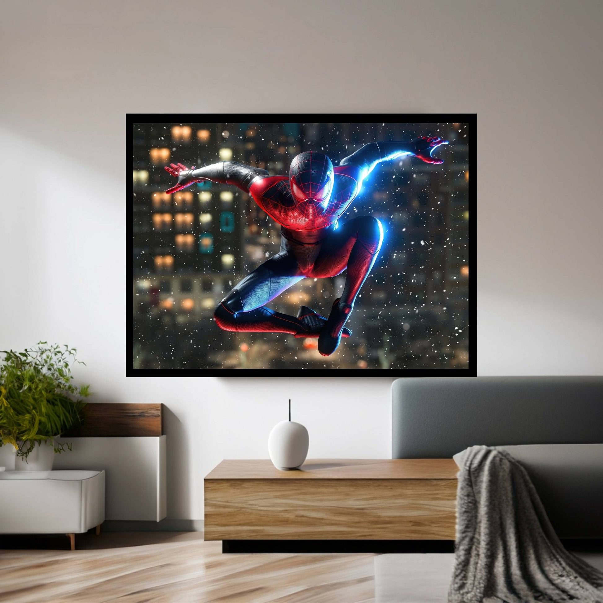 Spiderman Canvas Wall Art - Y Canvas