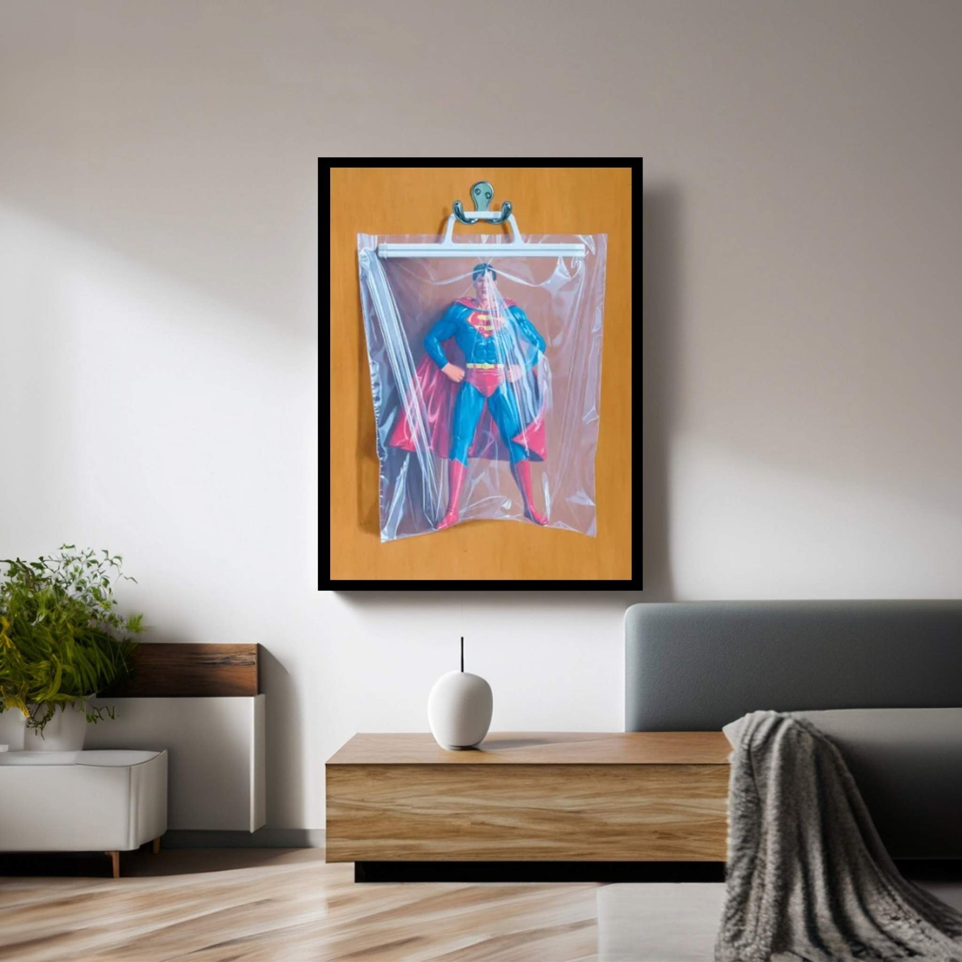 Clark Kent No. 2 Canvas Wall Art - Y Canvas