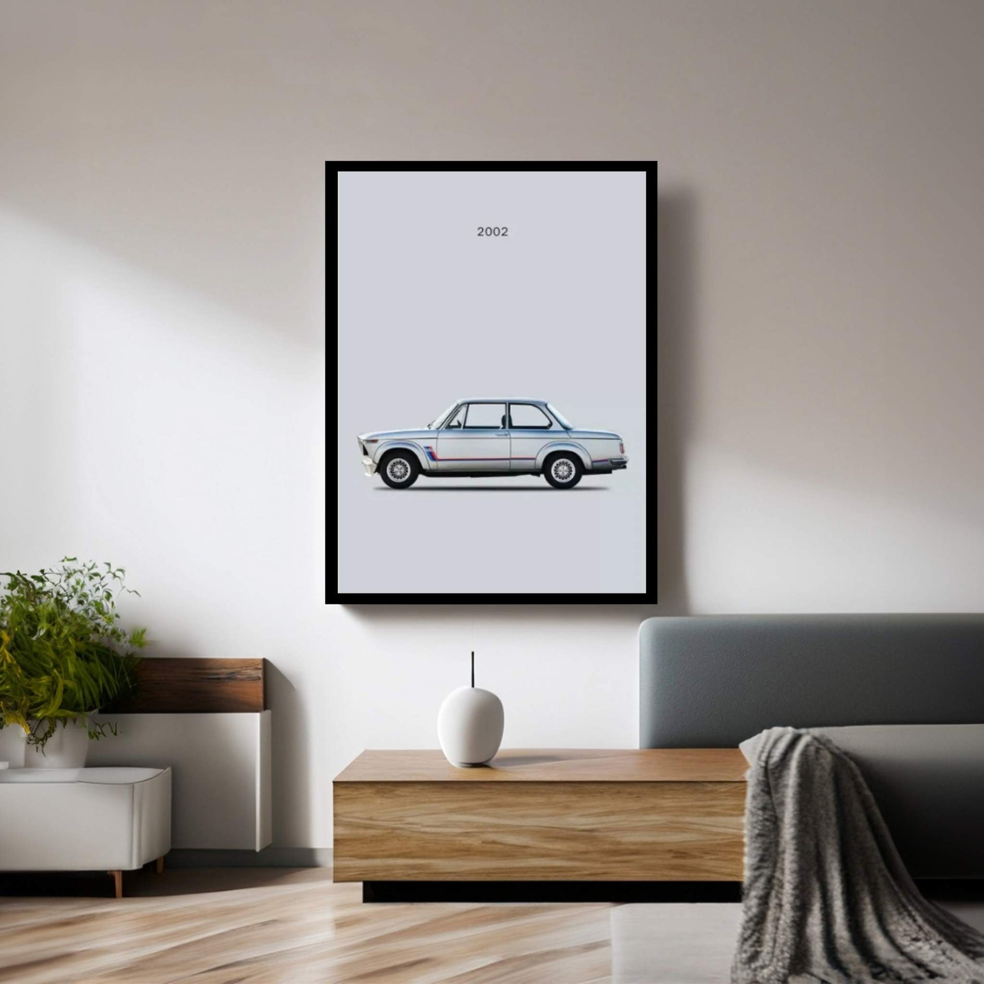 BMW 2002 Turbo Canvas Wall Art - Y Canvas