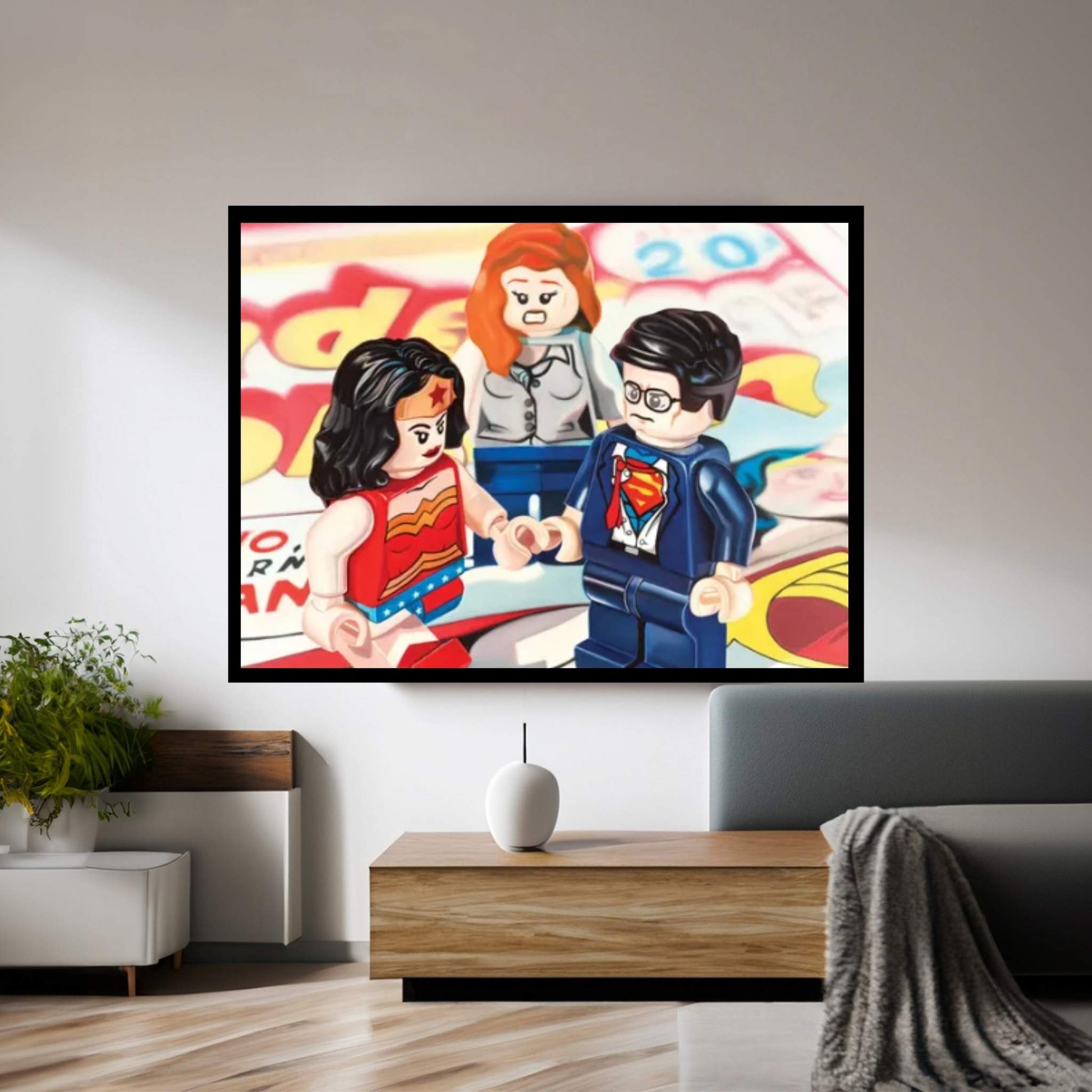 Its Complicated Canvas Wall Art - Y Canvas