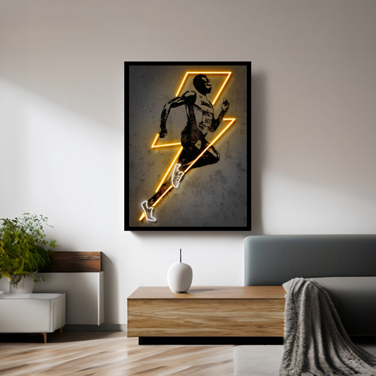 Usain Bolt Canvas Wall Art - Y Canvas