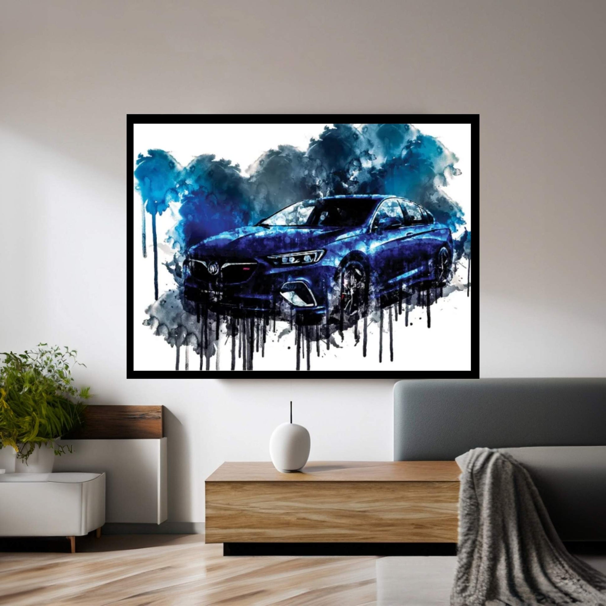 2017 Buick Regal GS Vehicle V Canvas Wall Art - Y Canvas