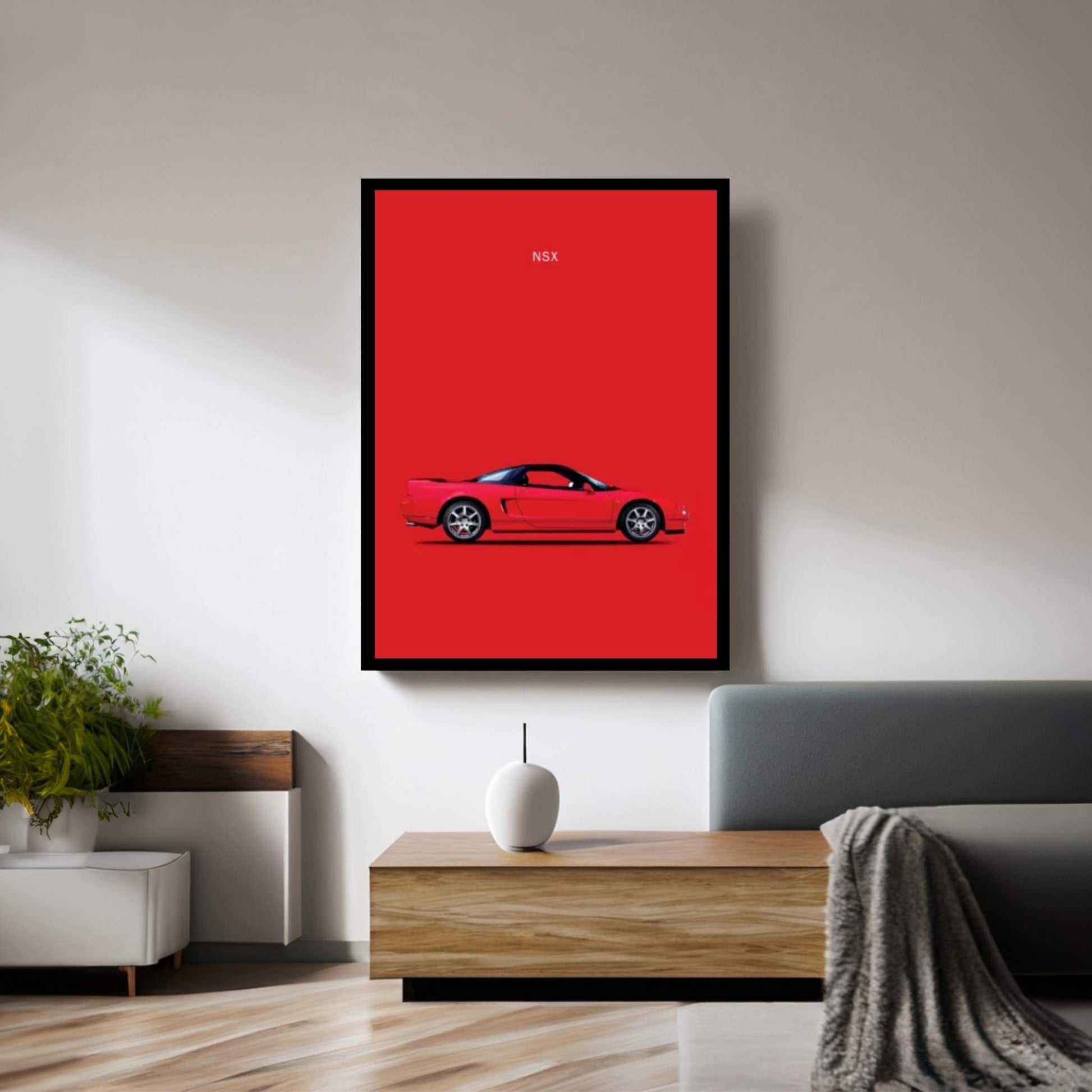 Copy of Honda (Acura) NSX Canvas Wall Art - Y Canvas