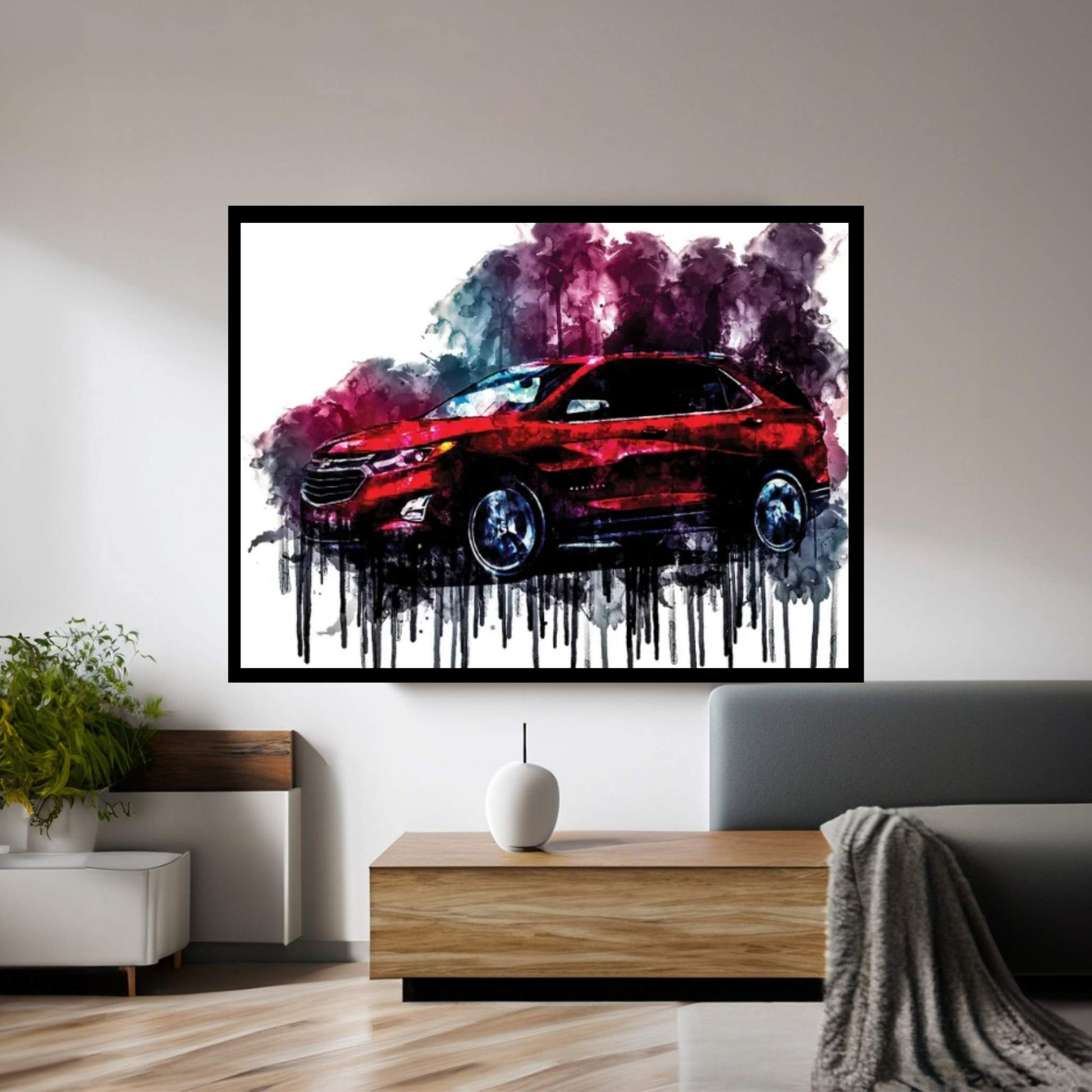 2018 Chevrolet Equinox Canvas Wall Art - Y Canvas