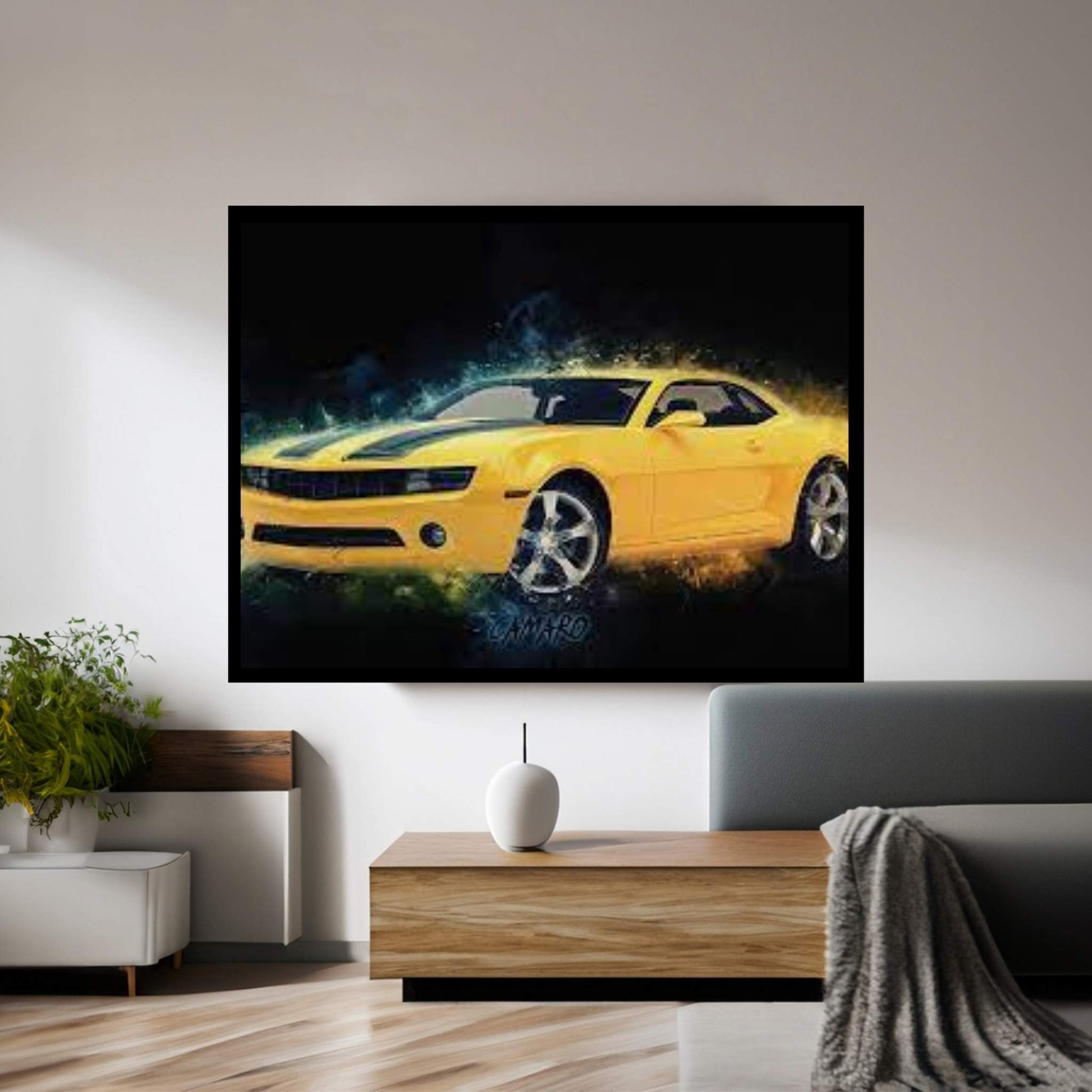 Camaro Canvas Wall Art - Y Canvas