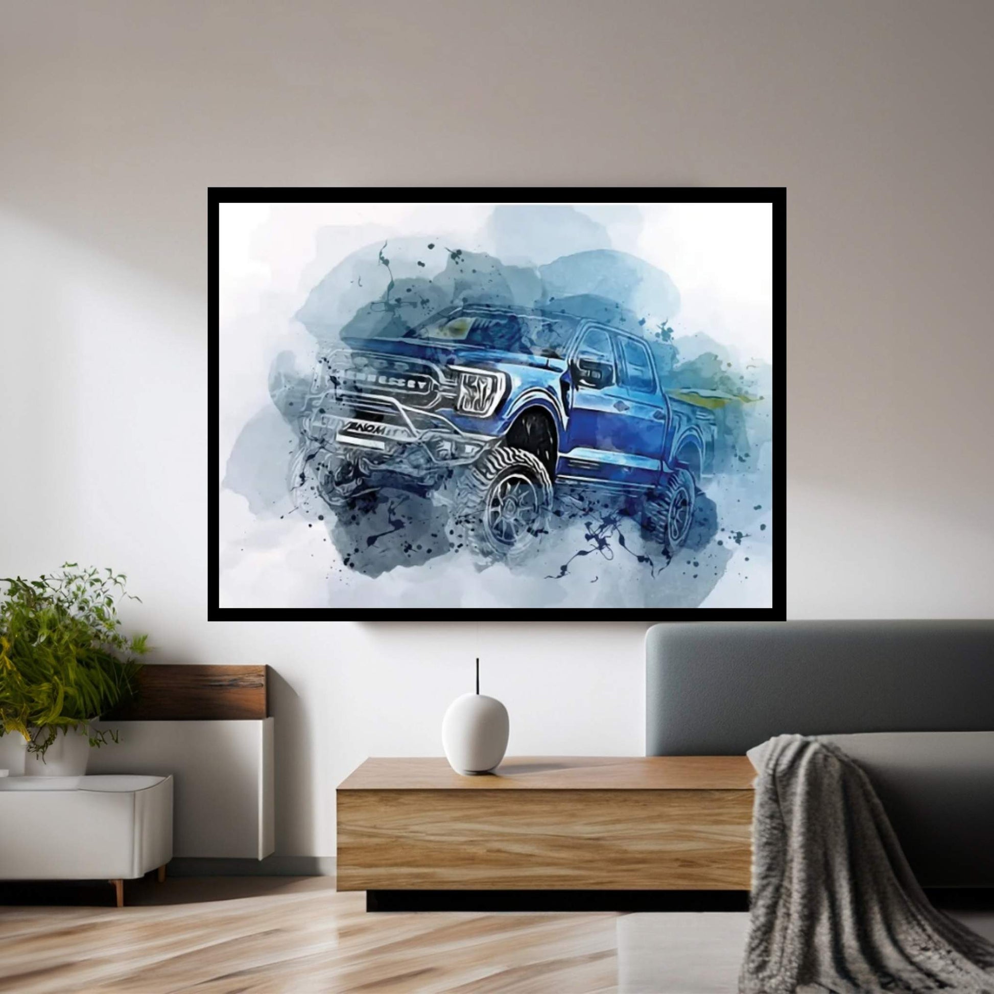 Hennessey Venom 800 F-150 Cars Creative Ford F-150 Cars Ford Canvas Wall Art - Y Canvas