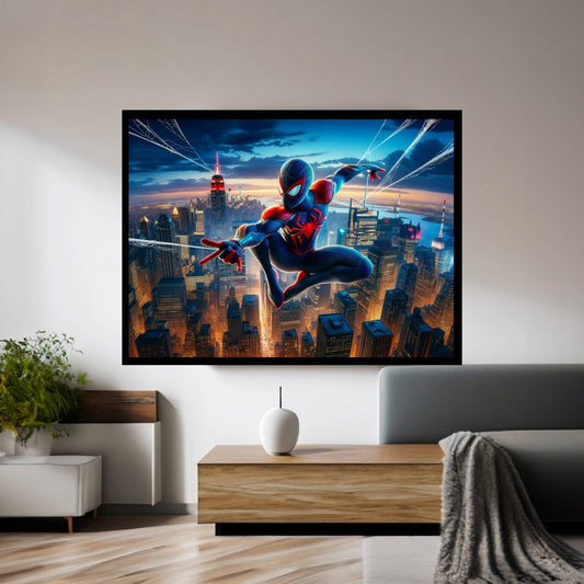 Spiderman Canvas Wall Art - Y Canvas