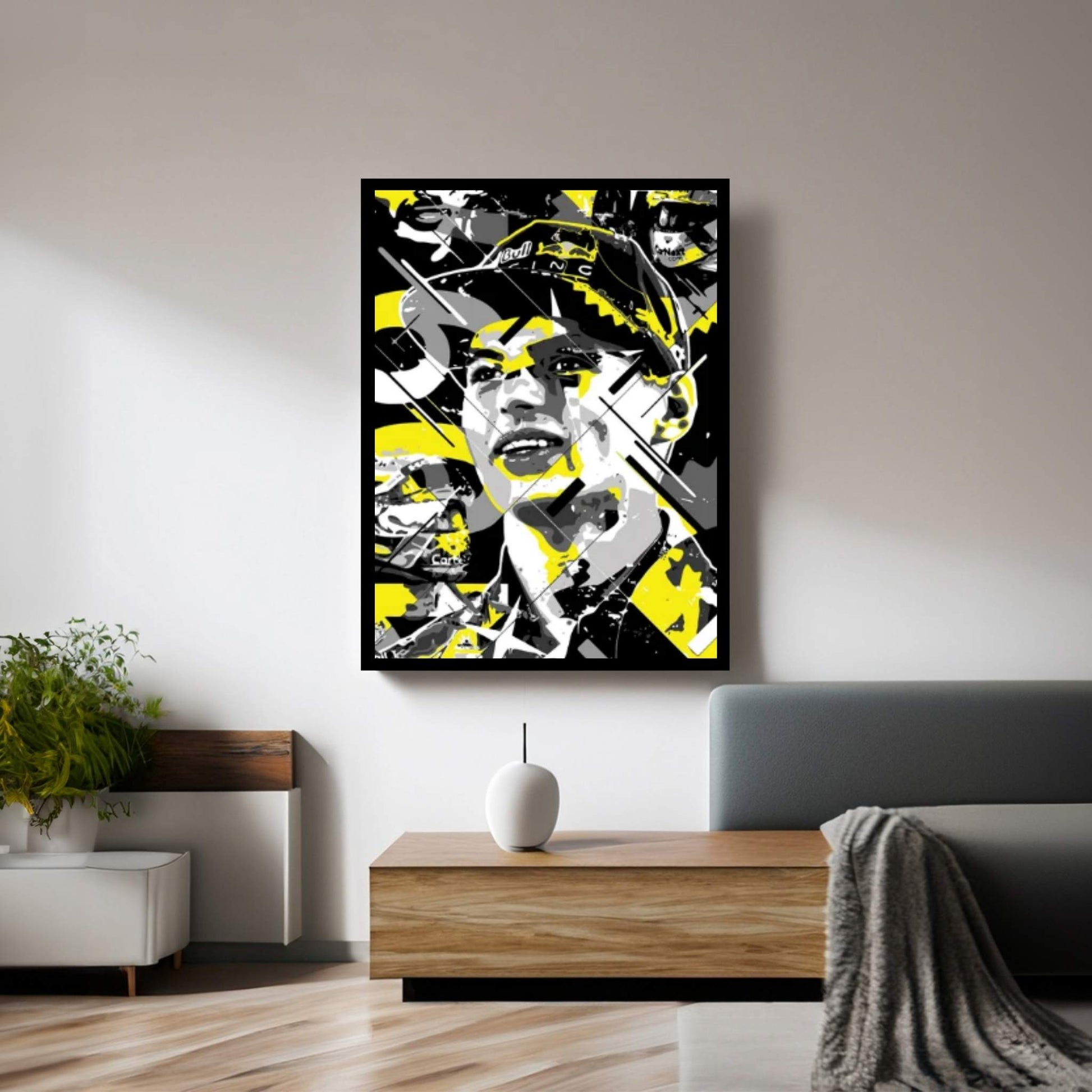 Verstappen Canvas Wall Art - Y Canvas