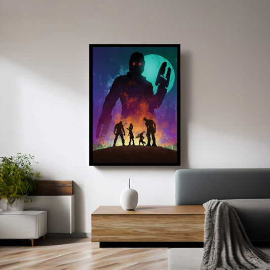 Guardians Of The Galaxy Canvas Wall Art - Y Canvas