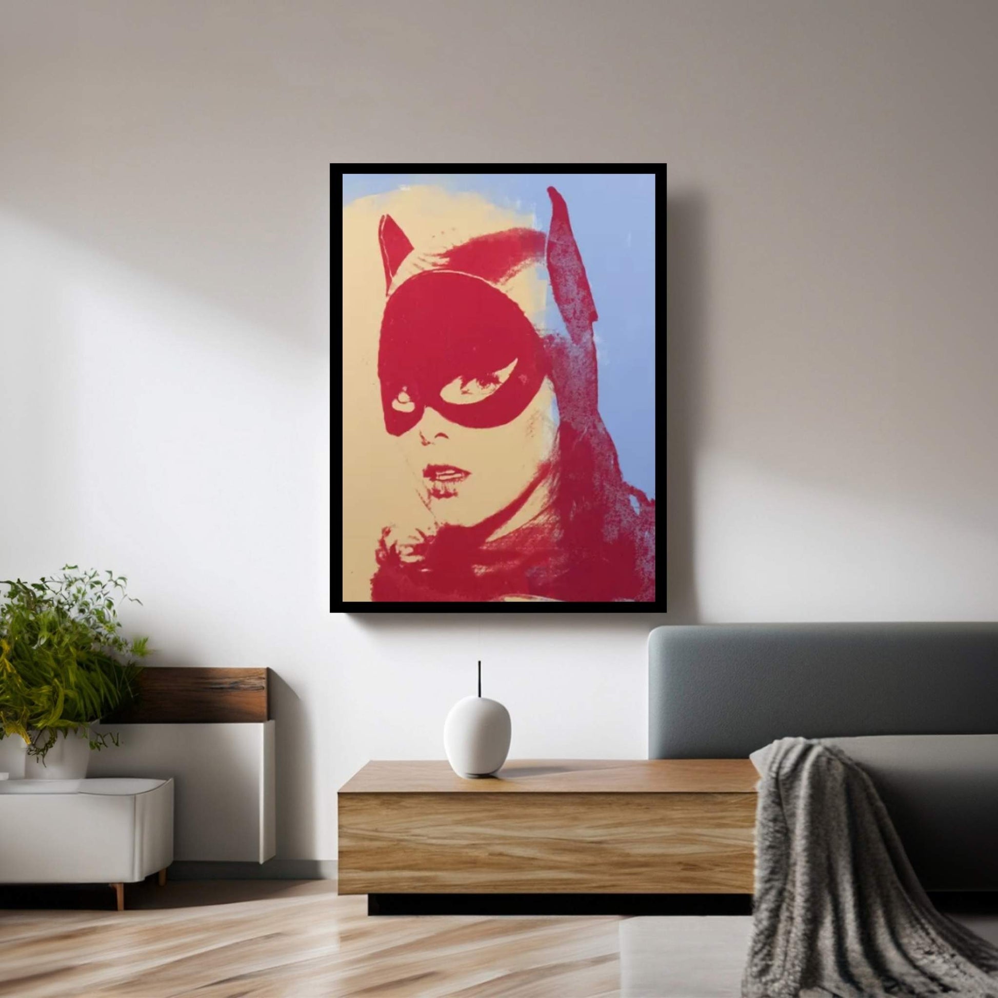 Batgirl, Yvonne Craig Canvas Wall Art - Y Canvas