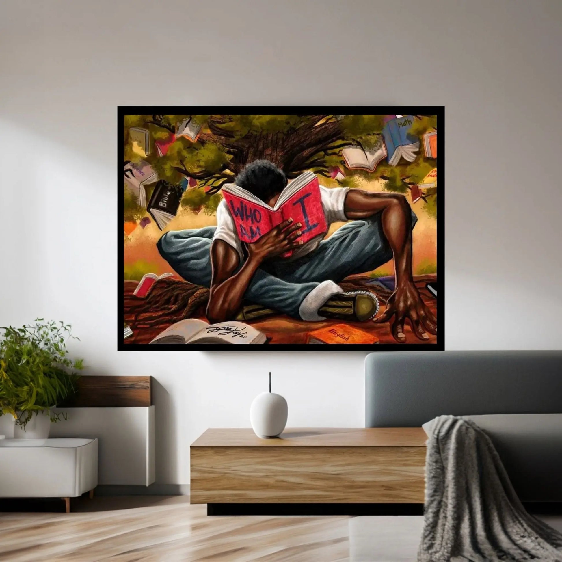 Tree Of Knowledge Wall Art - Y Canvas