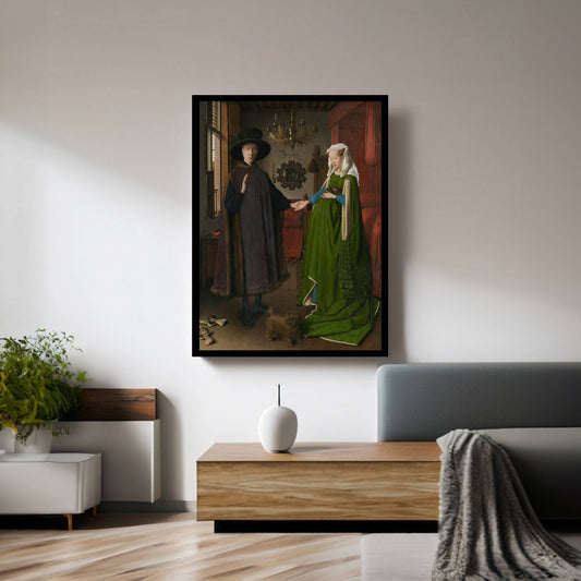 The Arnolfini Portrait Canvas Wall Art - Y Canvas