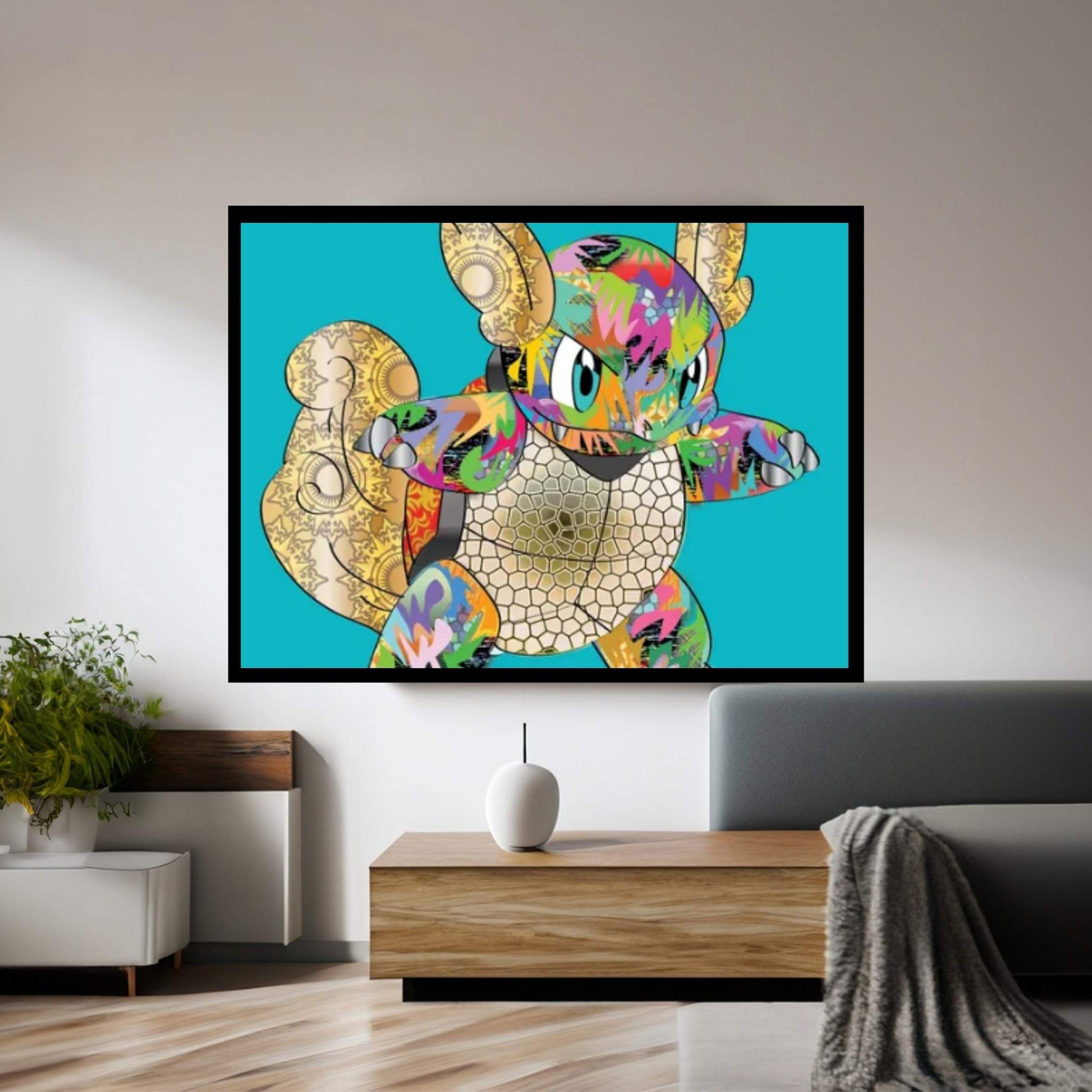 Pokémon - Squirtle Canvas Wall Art - Y Canvas