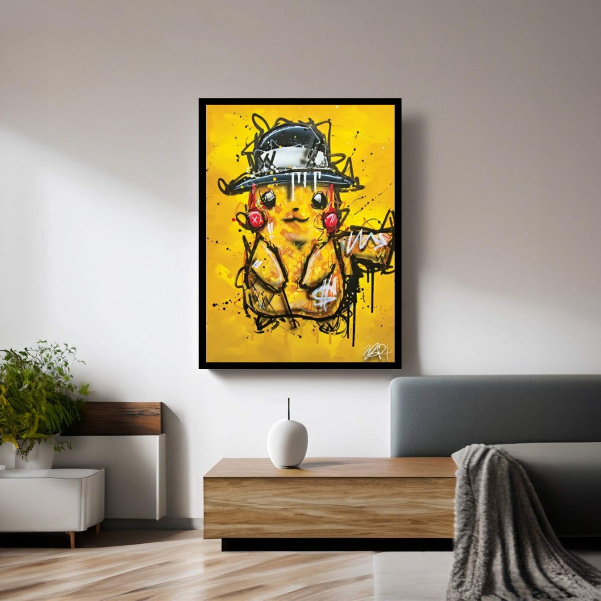 Pokémon - Pikachu Canvas Wall Art - Y Canvas