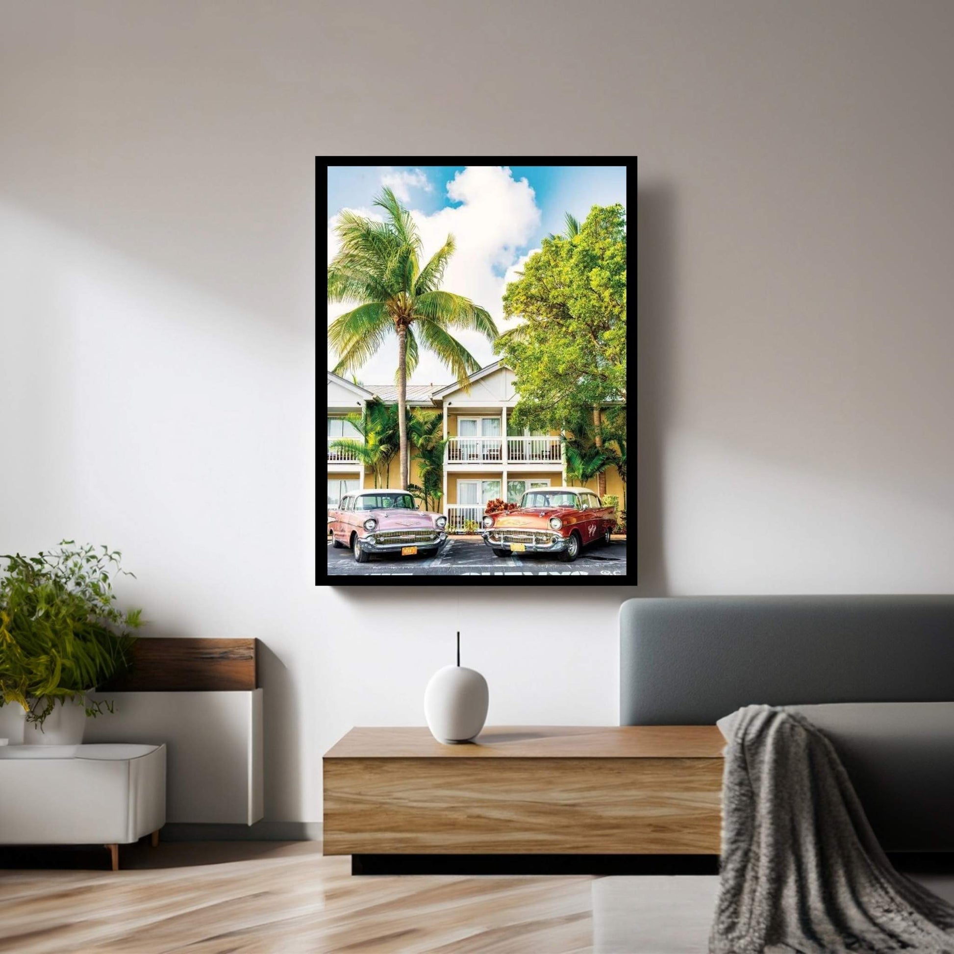 Havana In Key West Canvas Wall Art - Y Canvas