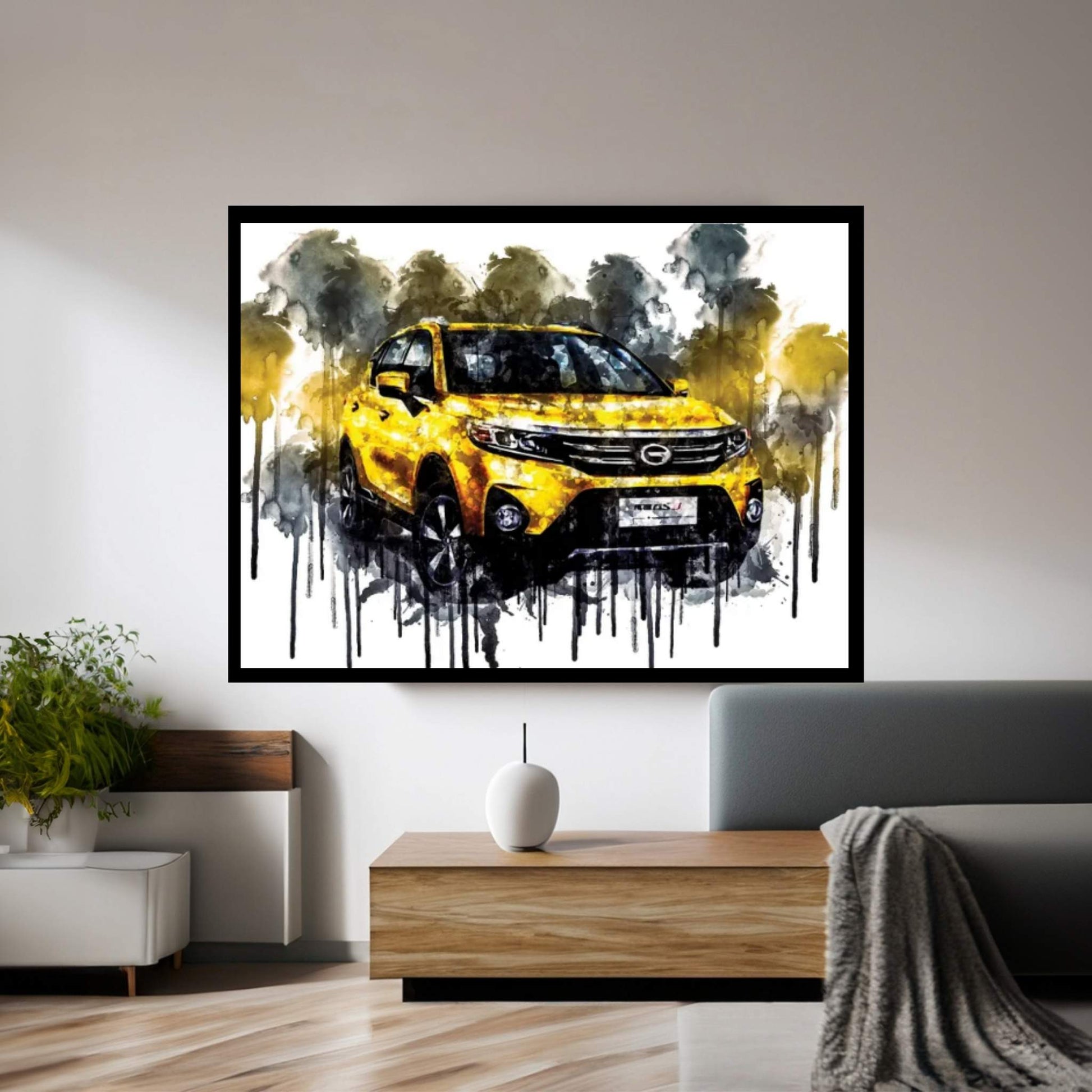 2017 Trumpchi GS3 Vehicle CCCIII Canvas Wall Art - Y Canvas